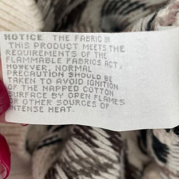 Shenandoah Sweater Mens Medium Cream Brown Black Geometric Knit Made in USA - Picture 7 of 8